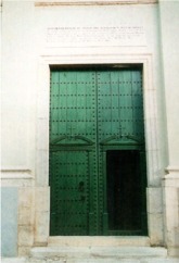 Actual porta de l'església